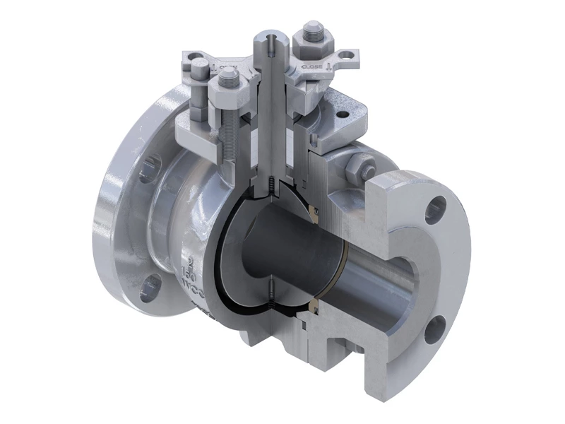 Side-Entry Floating Ball Valve
